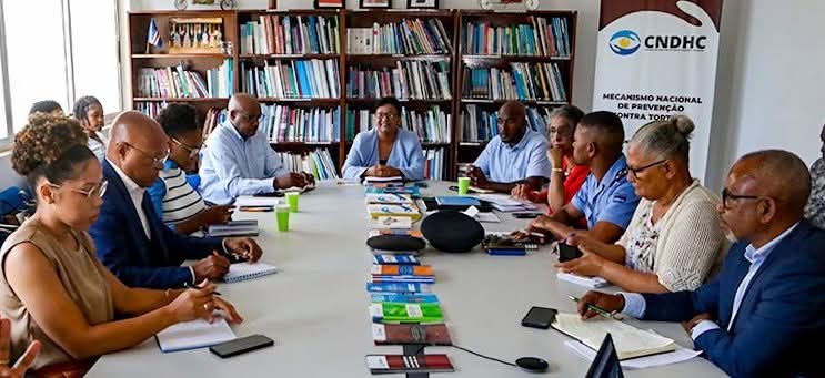 People collaborating around a table